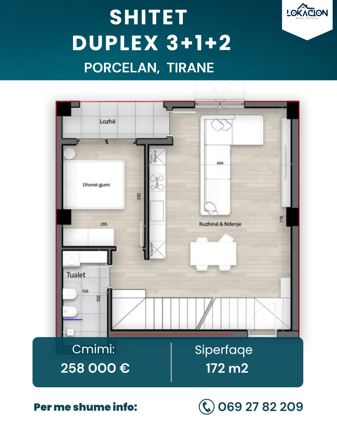 Teal and White Modern Real Estate Instagram Post (3)