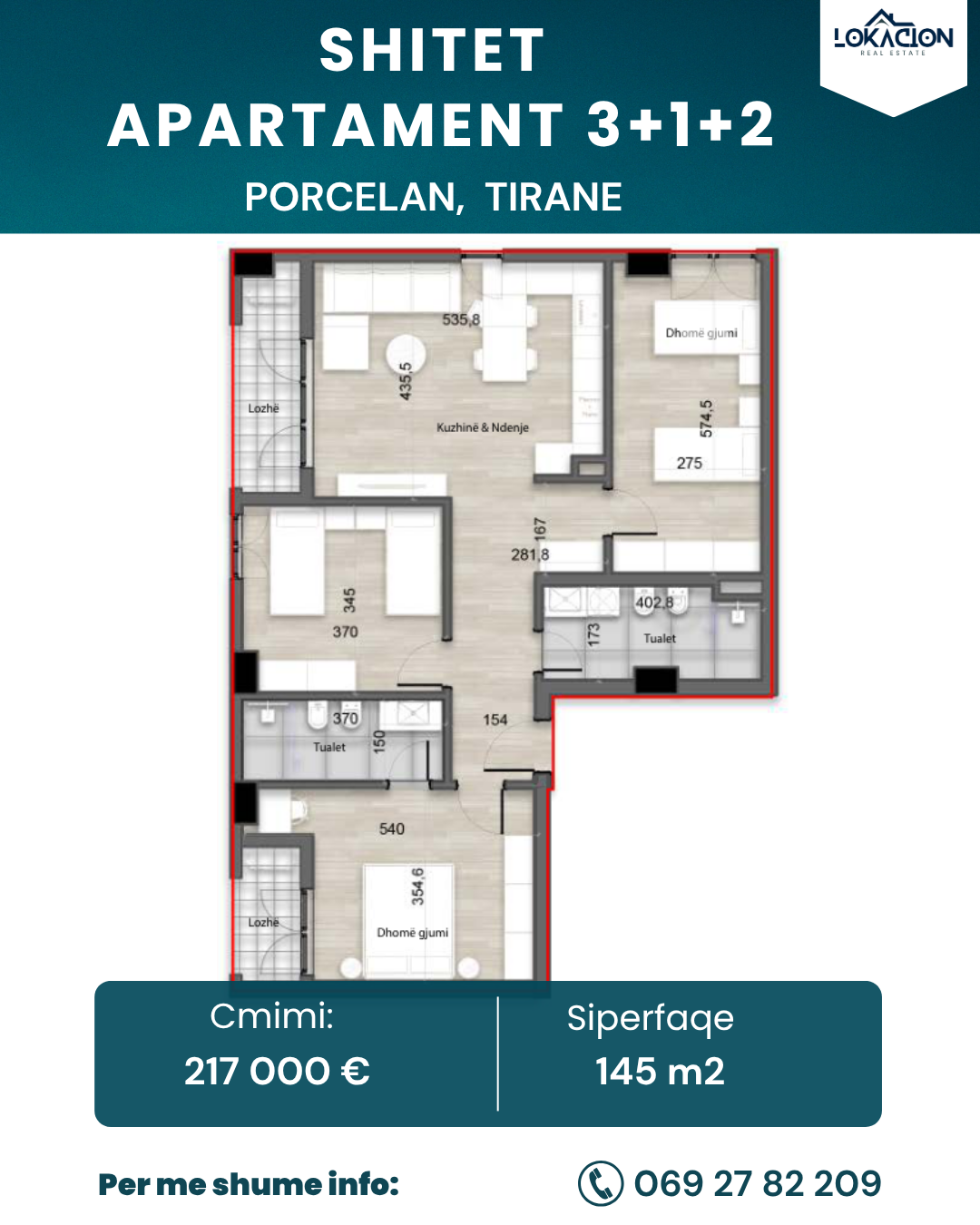 Teal and White Modern Real Estate Instagram Post (5)